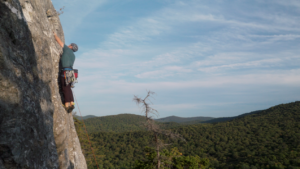 Man Rock Climbing - Rutland County