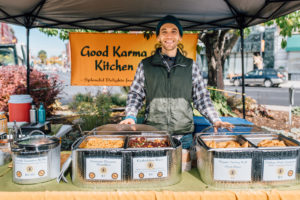 Good Karma Kitchen Booth - Rutland Farmer's Market