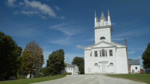 Congregational Church in Sudbury Vermont