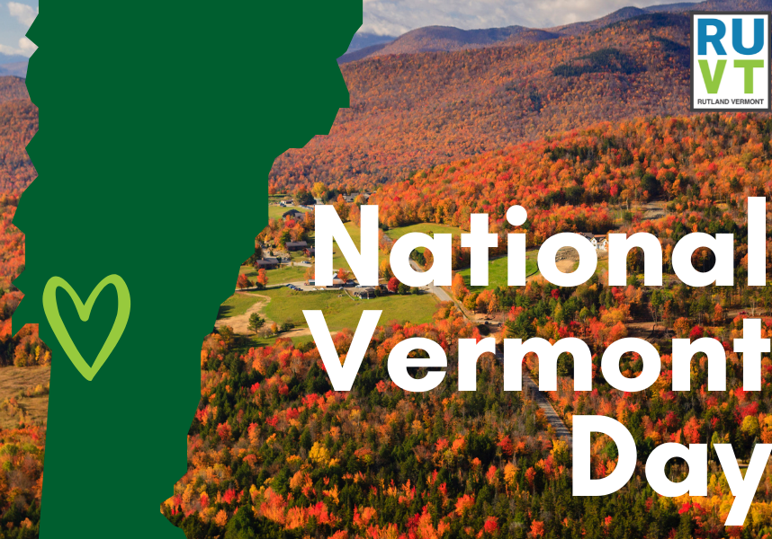 National Vermont Day (3 x 2 in)